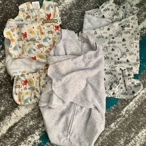 Halo Sleepsack Swaddles - Set of 3 - NB